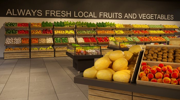 Gyümölcs- és zöldségrészleg